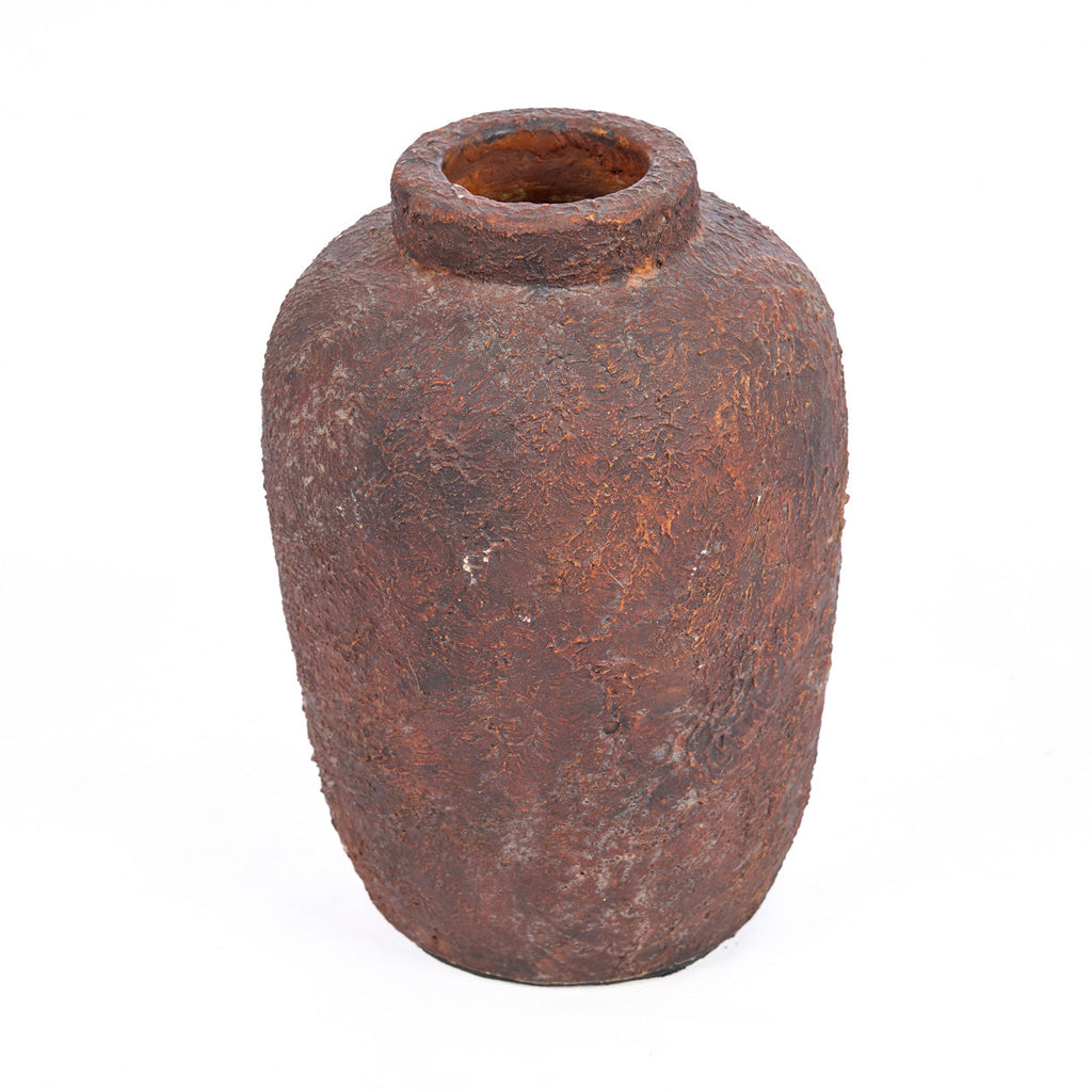 Bazar Bizar Terracotta Vaas Clay Bourgogne Ø14 x H20 cm