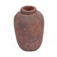 Bazar Bizar Terracotta Vaas Clay Bourgogne Ø14 x H20 cm