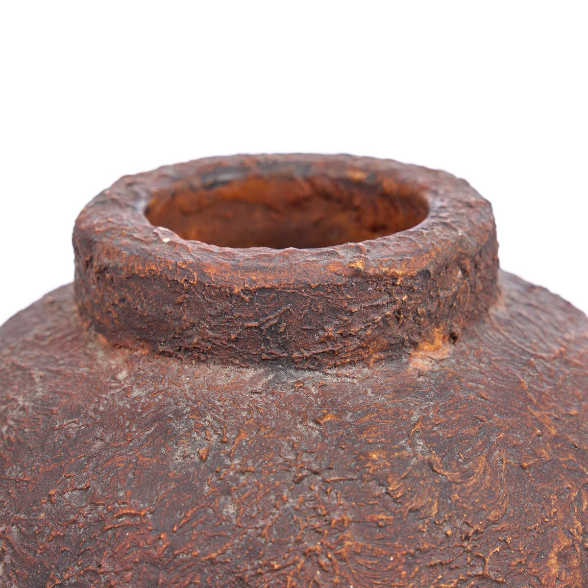 Bazar Bizar Terracotta Vaas Clay Bourgogne Ø14 x H20 cm