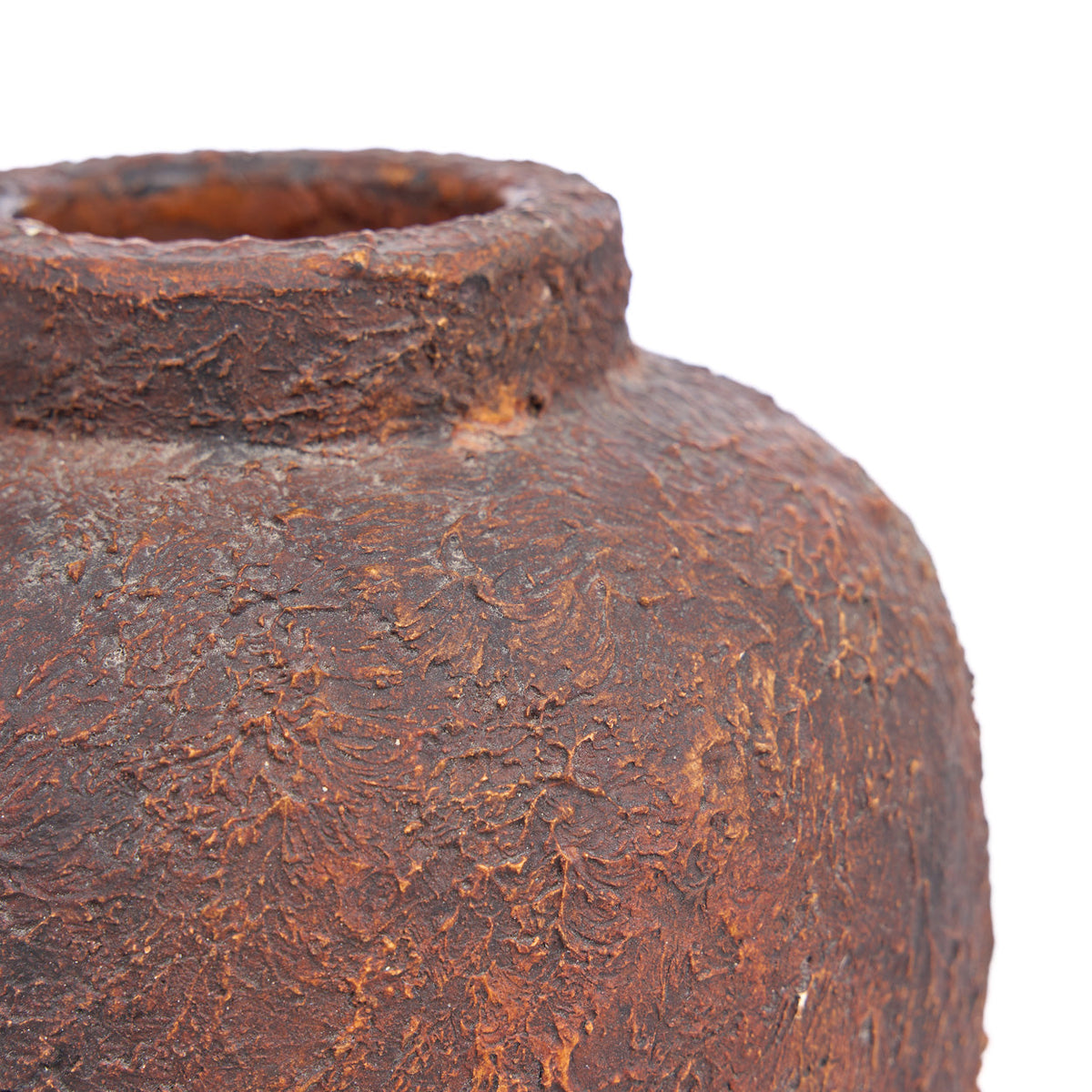 Bazar Bizar Terracotta Vaas Clay Bourgogne Ø14 x H20 cm
