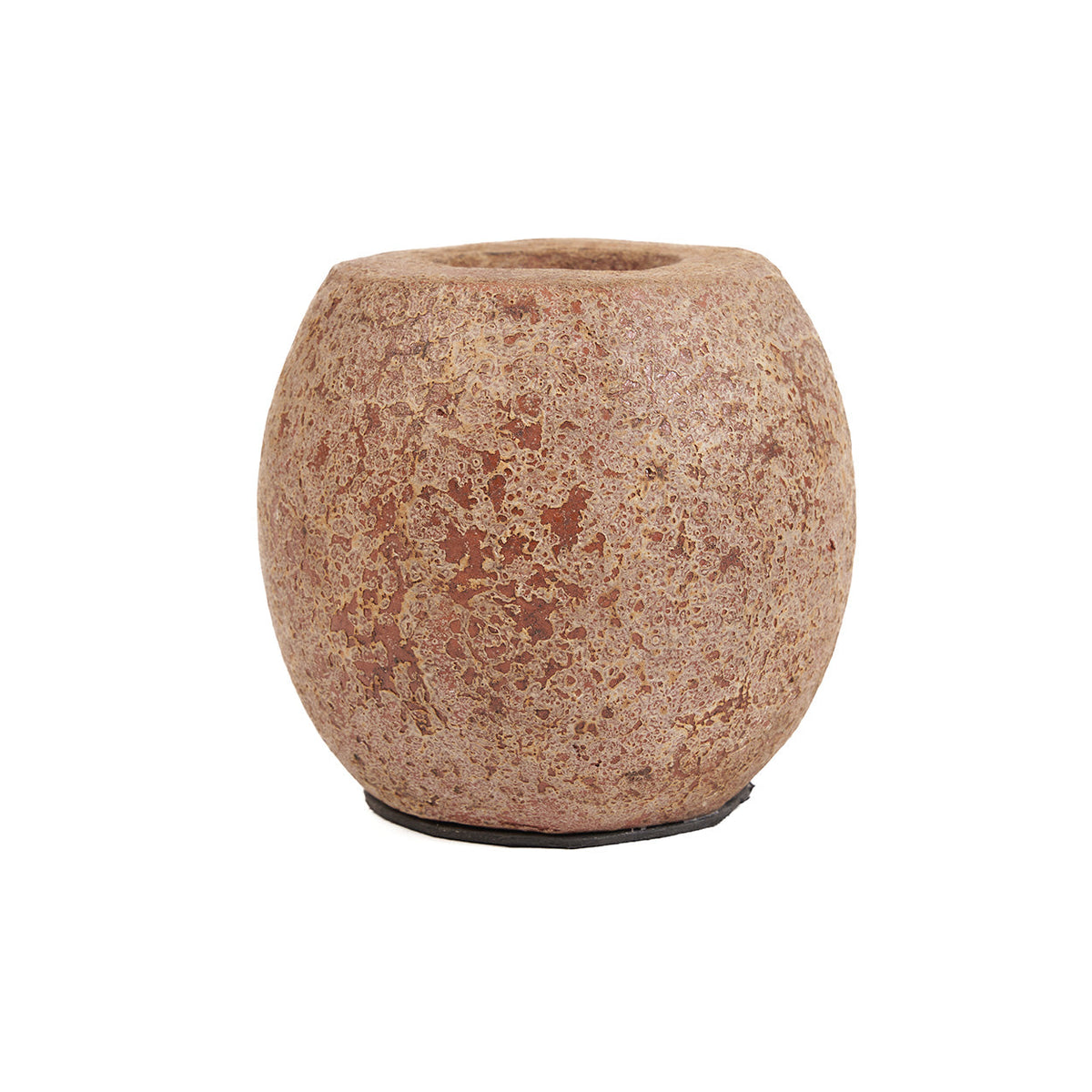 Bazar Bizar Terracotta Kandelaar Cavestone Bruin Ø13 x H12 cm