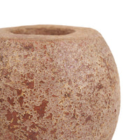 Bazar Bizar Terracotta Kandelaar Cavestone Bruin Ø13 x H12 cm
