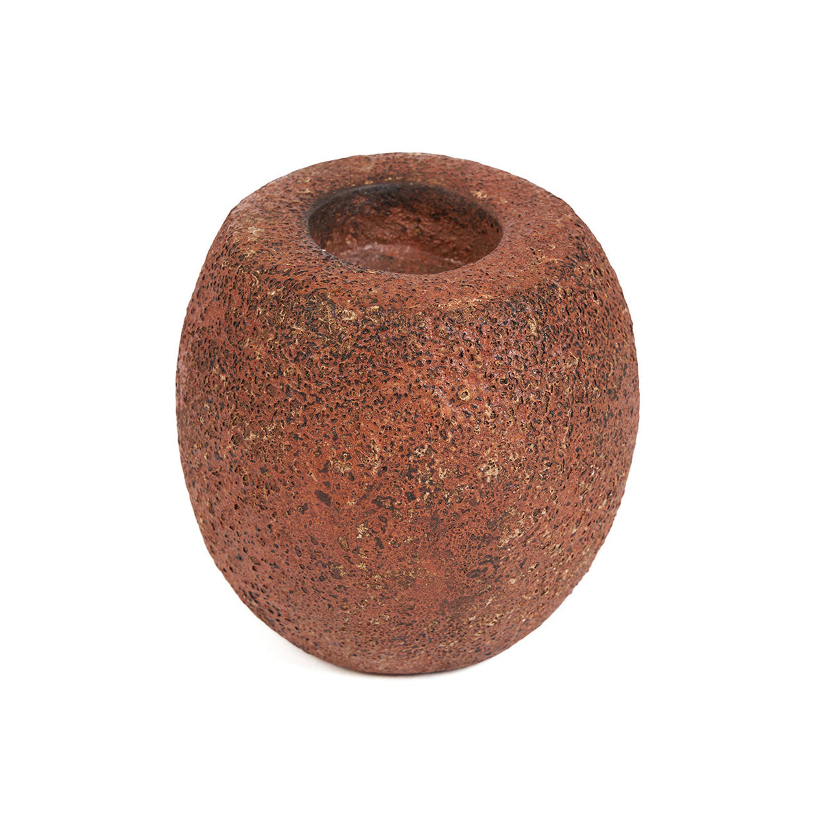 Bazar Bizar Terracotta Kandelaar Cavestone Terracotta Ø13 x H12 cm