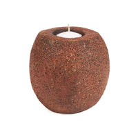 Bazar Bizar Terracotta Kandelaar Cavestone Terracotta Ø13 x H12 cm