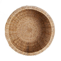 Bazar Bizar Bananenblad Mand Tatum Naturel Ø58 x H37 cm