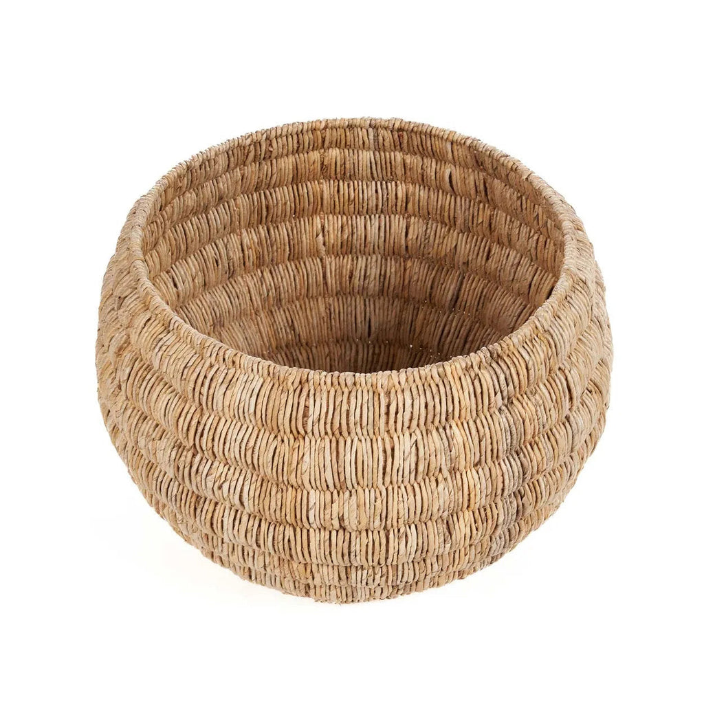 Bazar Bizar Bananenblad Mand Tatum Naturel Ø58 x H37 cm