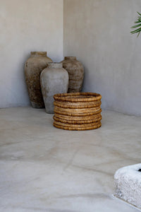 Bazar Bizar Waterhyacint Mand Chungu Naturel Ø54 x H35 cm