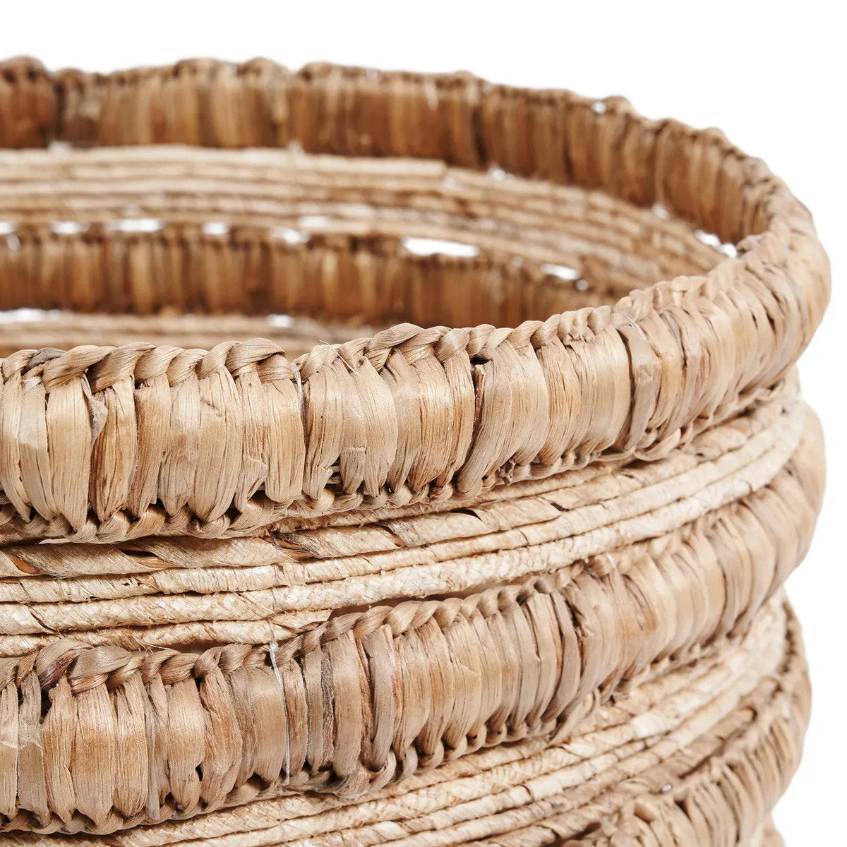 Bazar Bizar Waterhyacint Mand Chungu Naturel Ø54 x H35 cm