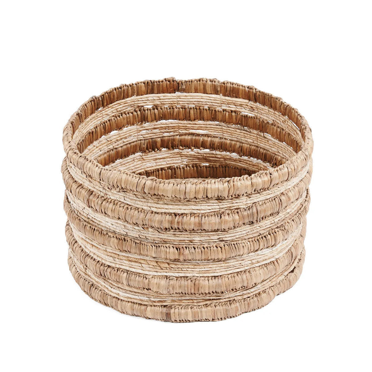 Bazar Bizar Waterhyacint Mand Chungu Naturel Ø54 x H35 cm