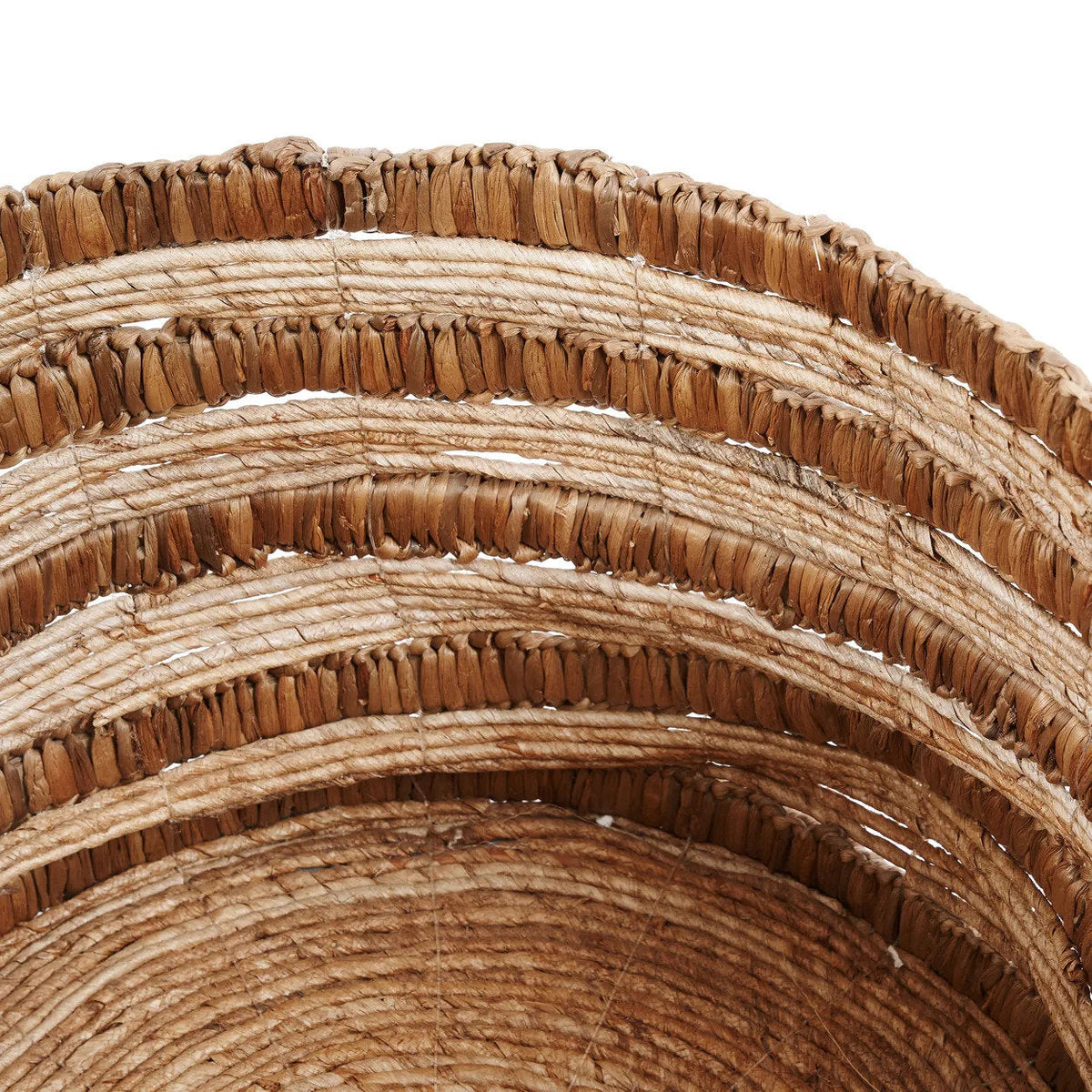Bazar Bizar Waterhyacint Mand Chungu Naturel Ø54 x H35 cm