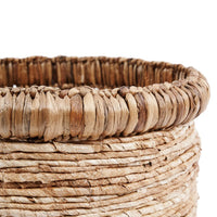 Bazar Bizar Waterhyacint Mand Chuka Naturel Ø38 x H34 cm