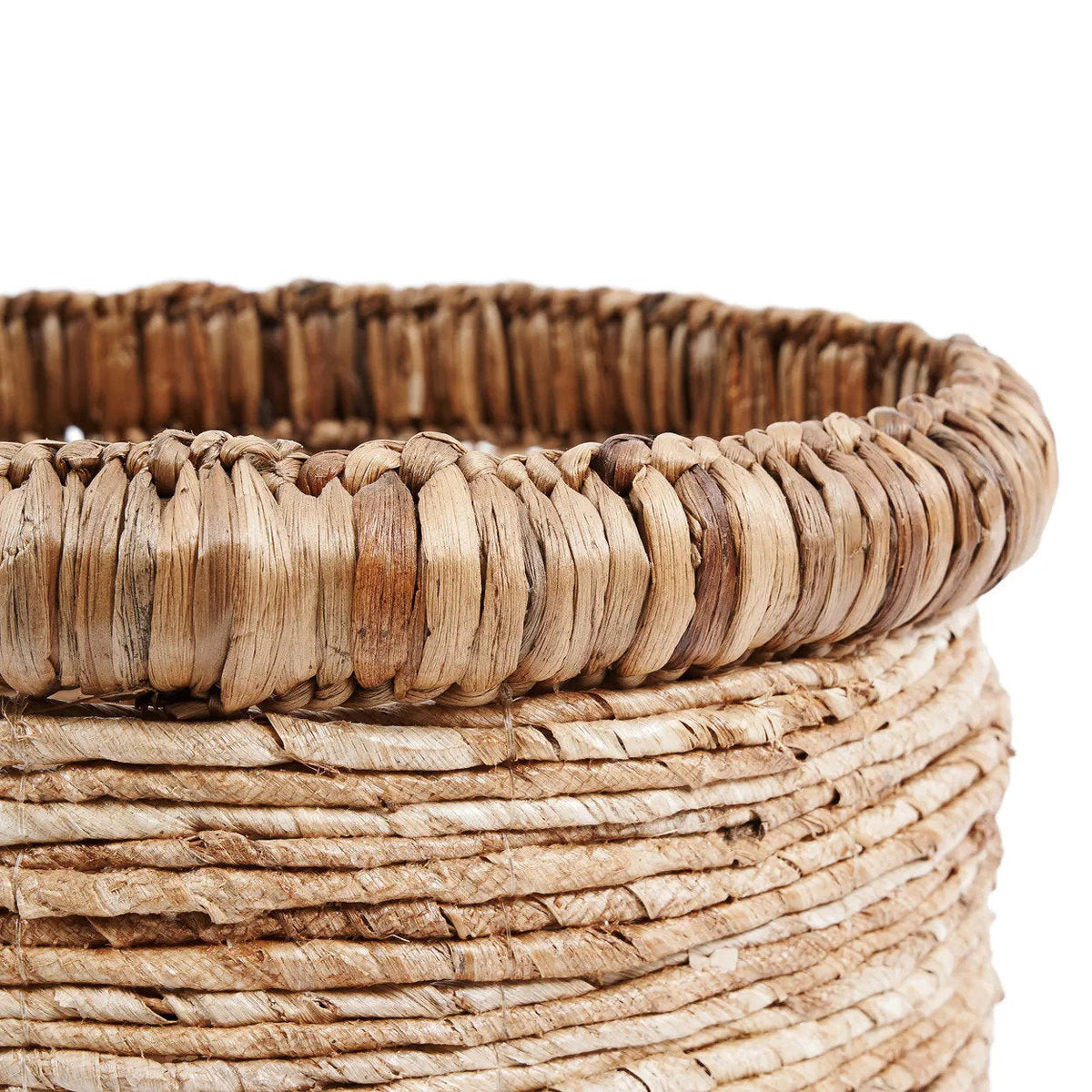 Bazar Bizar Waterhyacint Mand Chuka Naturel Ø38 x H34 cm