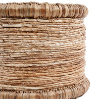 Bazar Bizar Waterhyacint Mand Chuka Naturel Ø38 x H34 cm