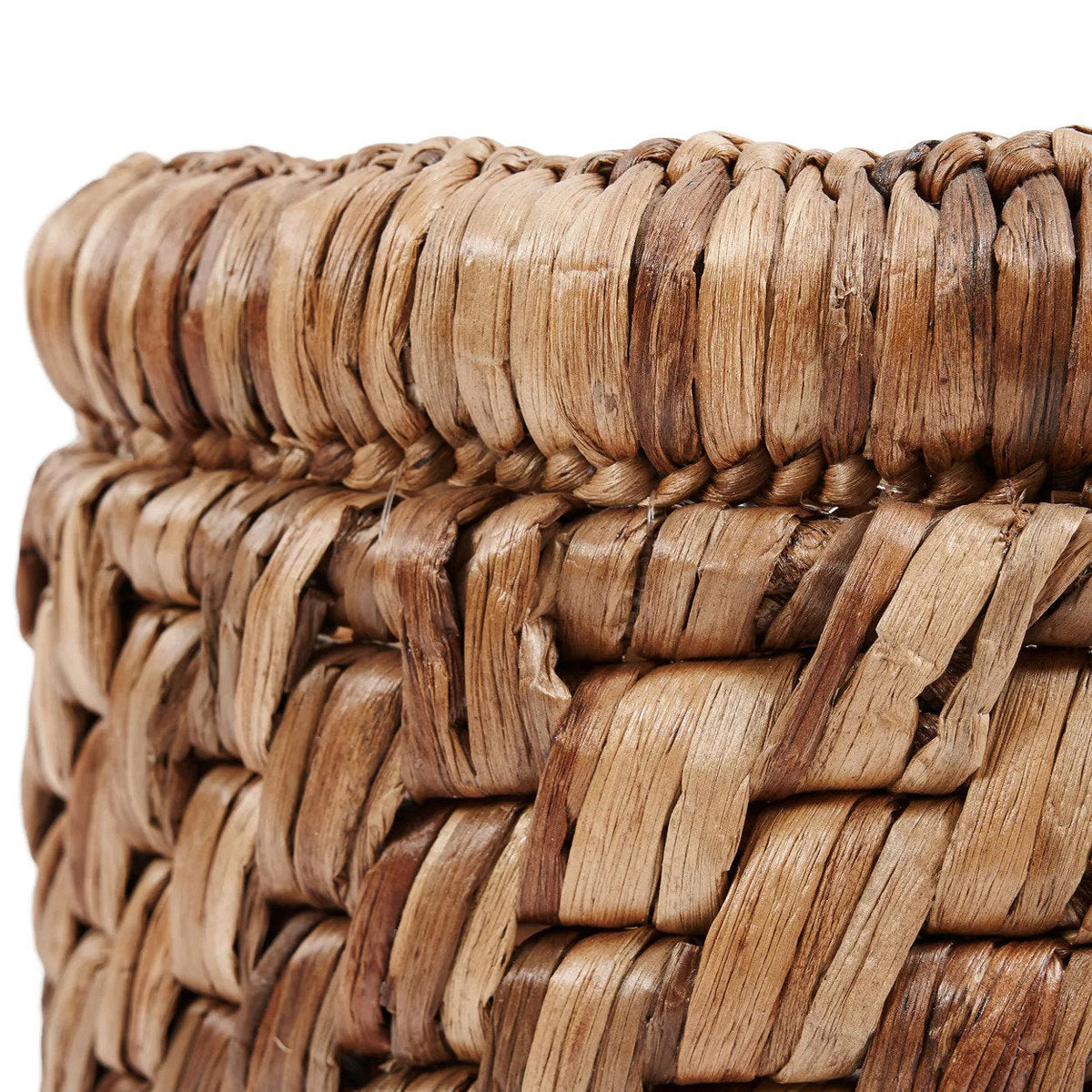 Bazar Bizar Waterhyacint Mand Choppy Naturel Ø36 x H31 cm