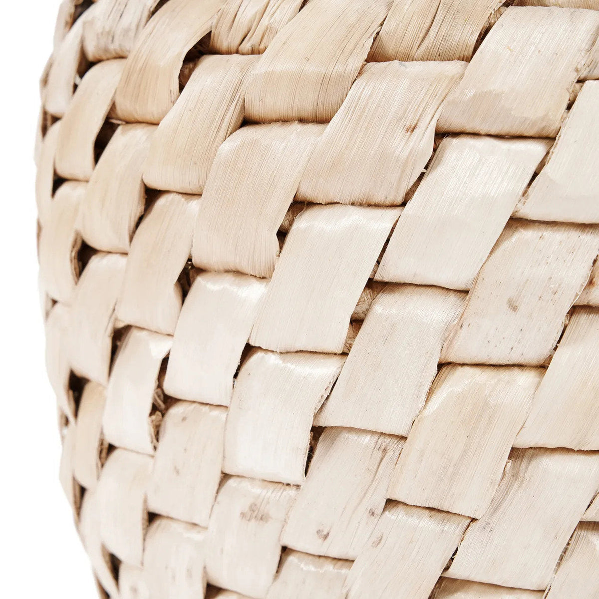 Bazar Bizar Bananenblad Mand Chidi Naturel Ø41 x H34 cm