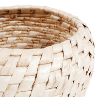 Bazar Bizar Bananenblad Mand Chidi Naturel Ø41 x H34 cm