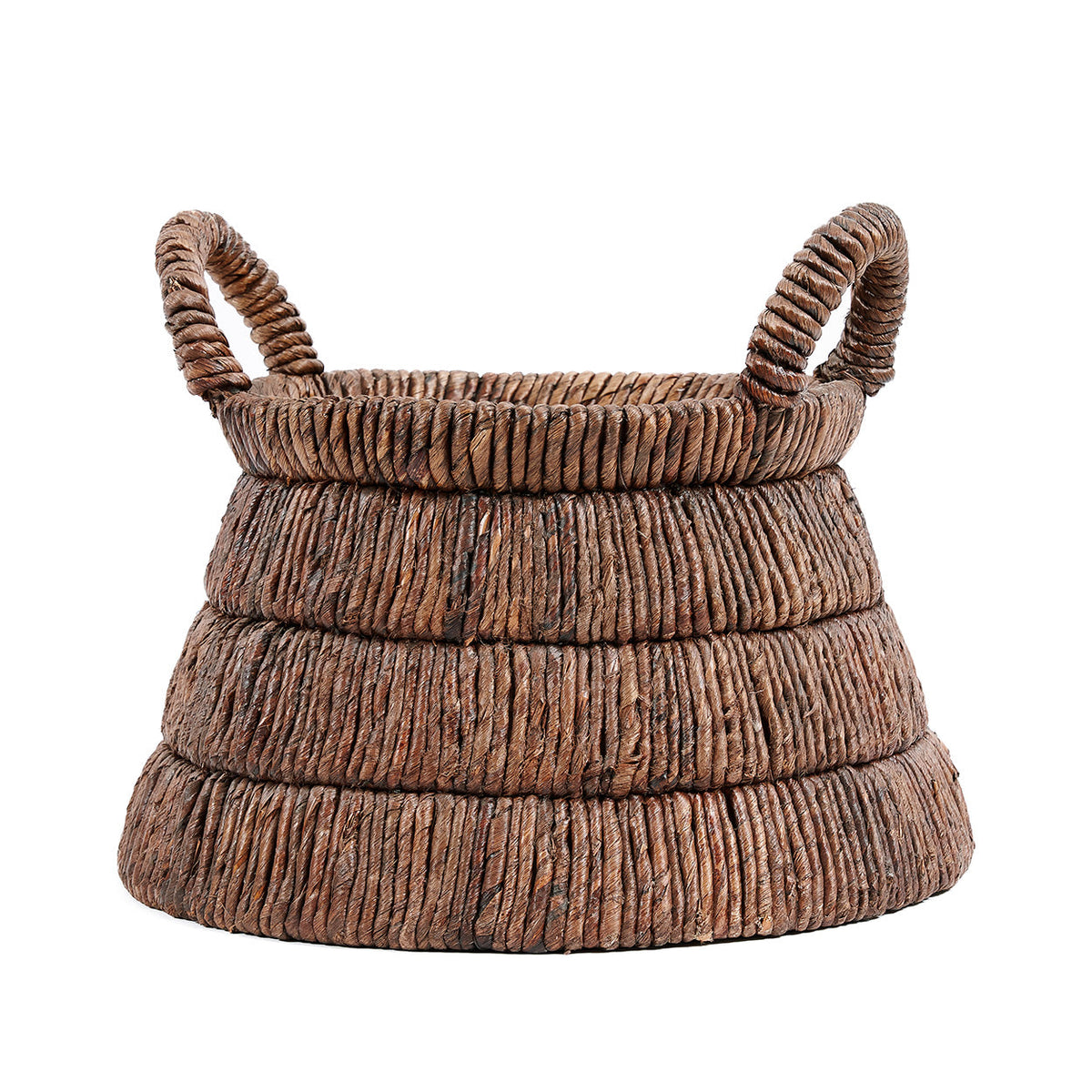 Bazar Bizar Bananenblad Mand Grace Naturel Ø42 x H33 cm