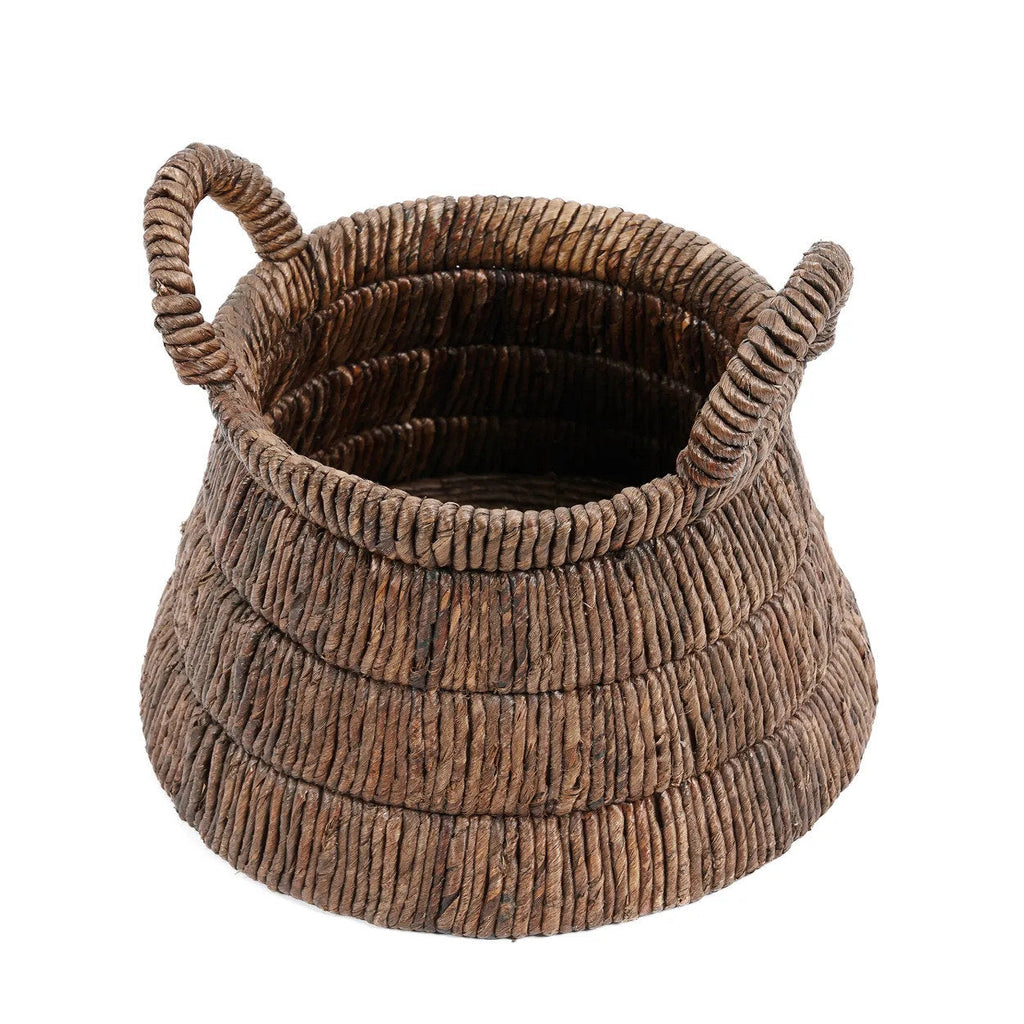 Bazar Bizar Bananenblad Mand Grace Naturel Ø42 x H33 cm