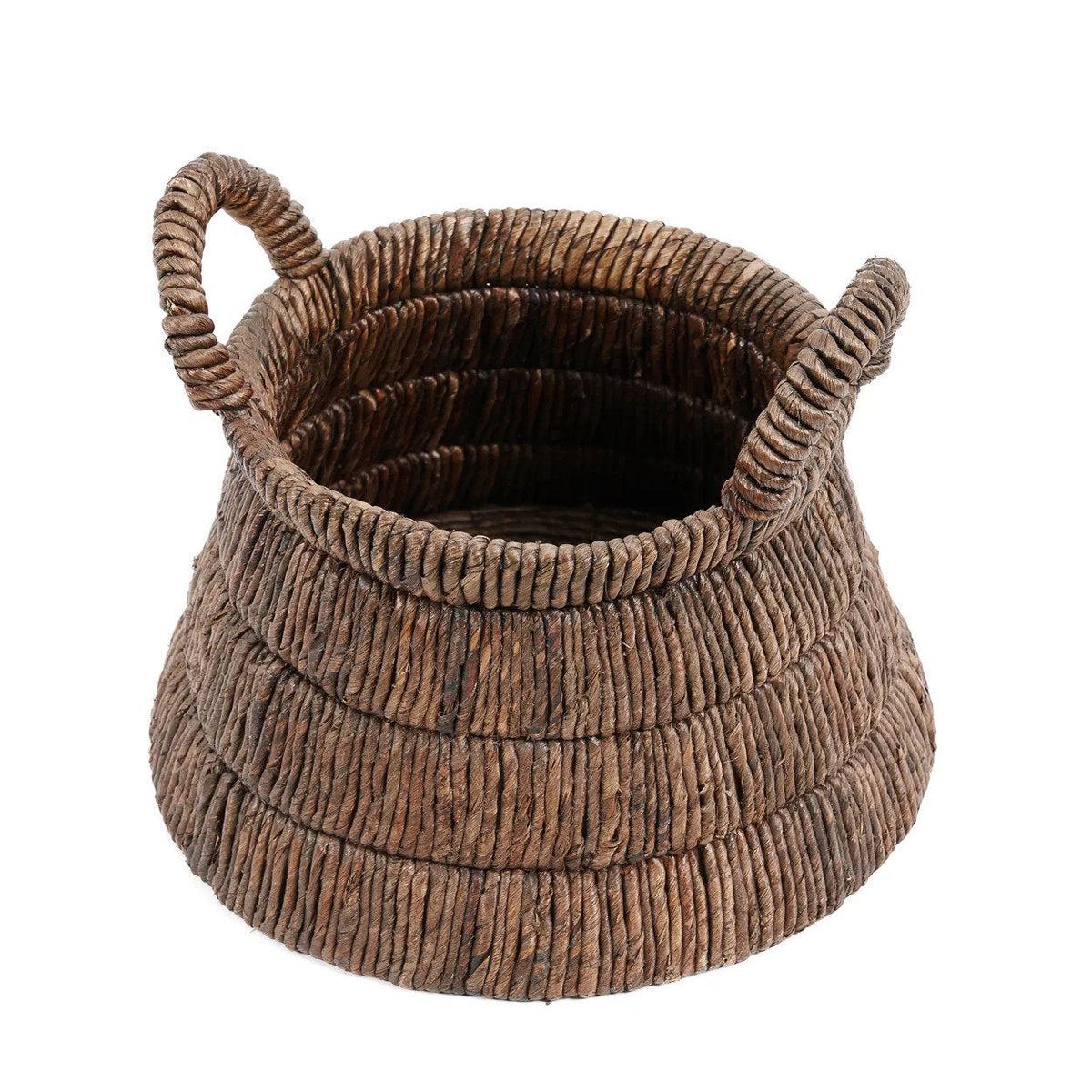 Bazar Bizar Bananenblad Mand Grace Naturel Ø42 x H33 cm