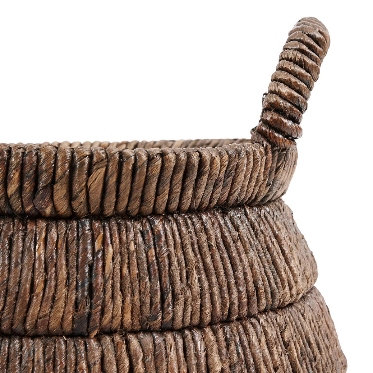 Bazar Bizar Bananenblad Mand Grace Naturel Ø42 x H33 cm