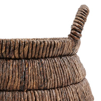 Bazar Bizar Bananenblad Mand Grace Naturel Ø42 x H33 cm