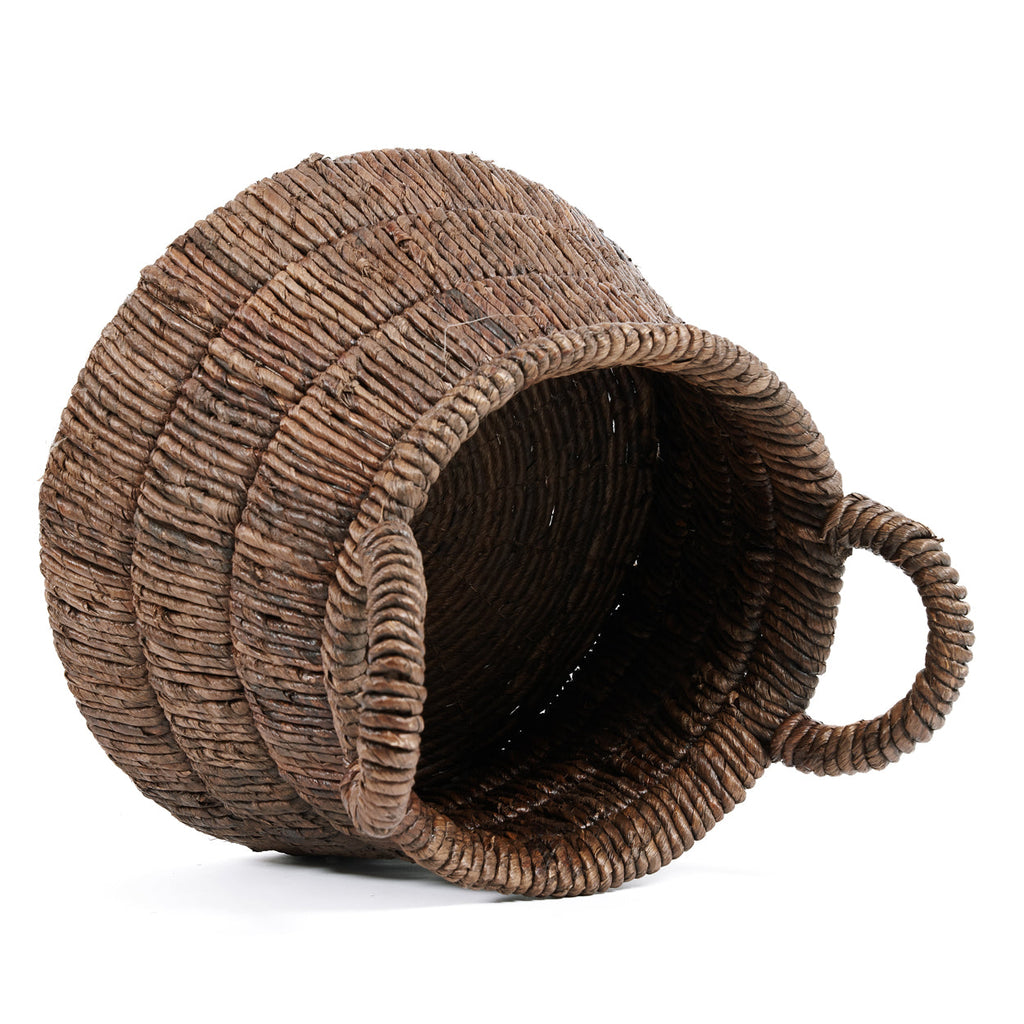 Bazar Bizar Bananenblad Mand Grace Naturel Ø42 x H33 cm