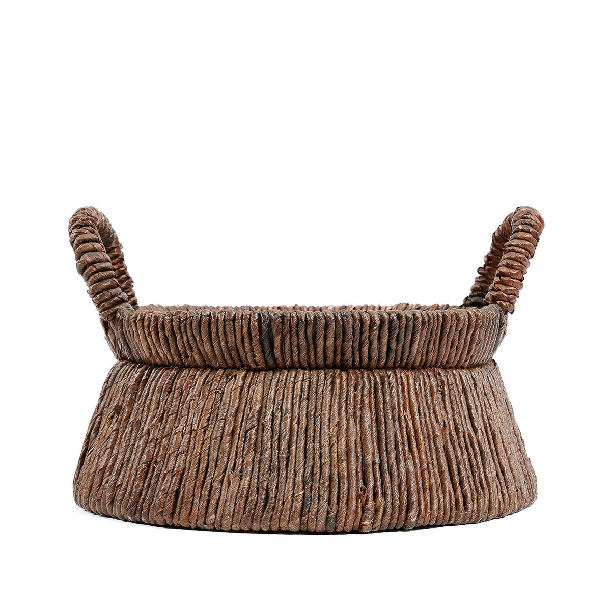 Bazar Bizar Bananenblad Mand Chizara Naturel Ø42 x H26 cm