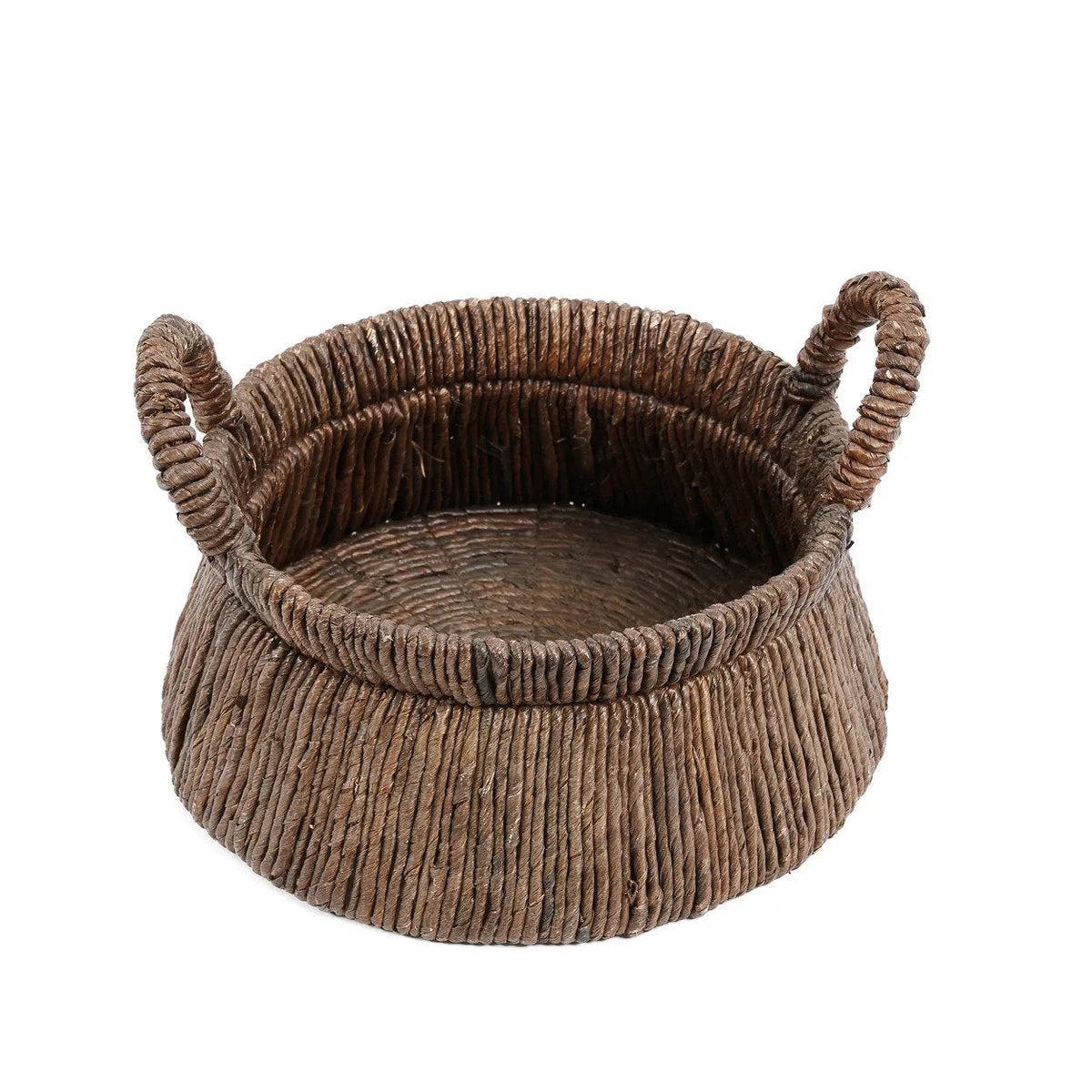 Bazar Bizar Bananenblad Mand Chizara Naturel Ø42 x H26 cm