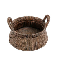 Bazar Bizar Bananenblad Mand Chizara Naturel Ø42 x H26 cm