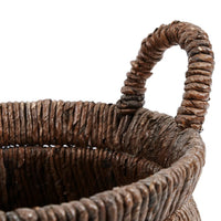 Bazar Bizar Bananenblad Mand Chizara Naturel Ø42 x H26 cm