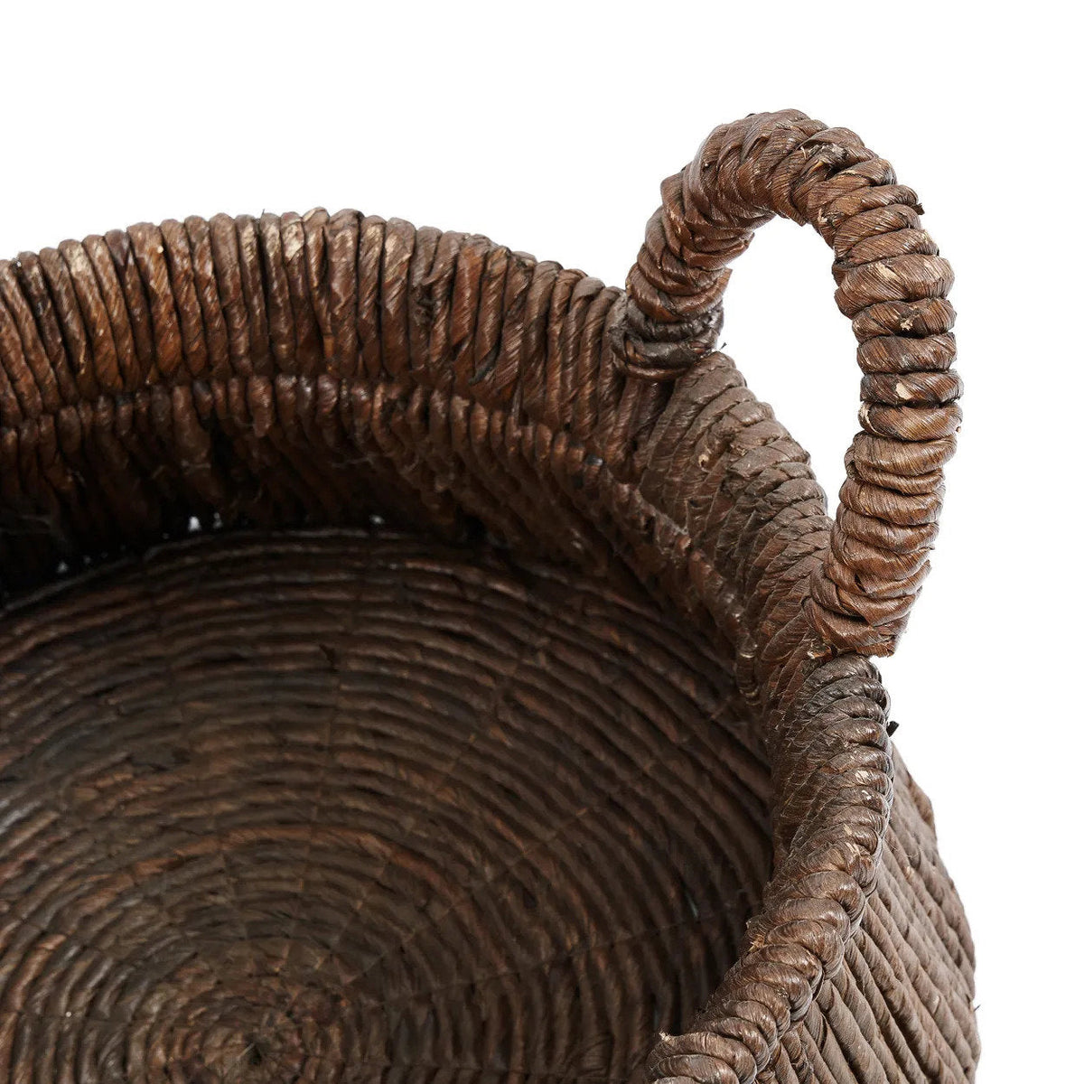 Bazar Bizar Bananenblad Mand Chizara Naturel Ø42 x H26 cm