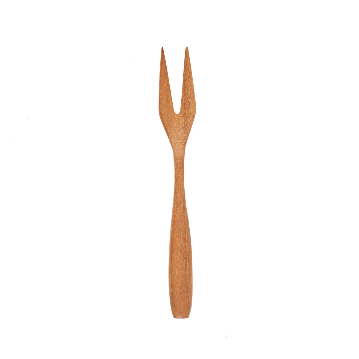 Bazar Bizar Teakhouten Vork Tapas Naturel L14 cm