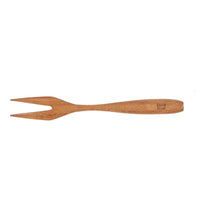 Bazar Bizar Teakhouten Vork Tapas Naturel L14 cm