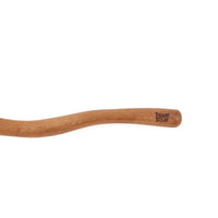 Bazar Bizar Teakhouten Saladevork Twisted Naturel L27 cm