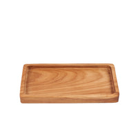Bazar Bizar Teakhouten Dienblad Gormandize Naturel 20 x 11 cm