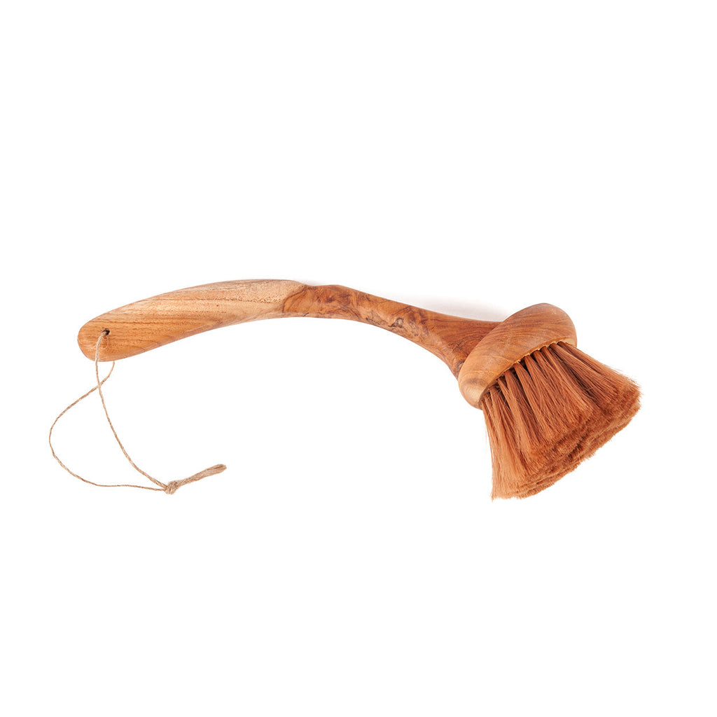 Bazar Bizar Teakhouten Borstel Hatra Naturel L9 cm