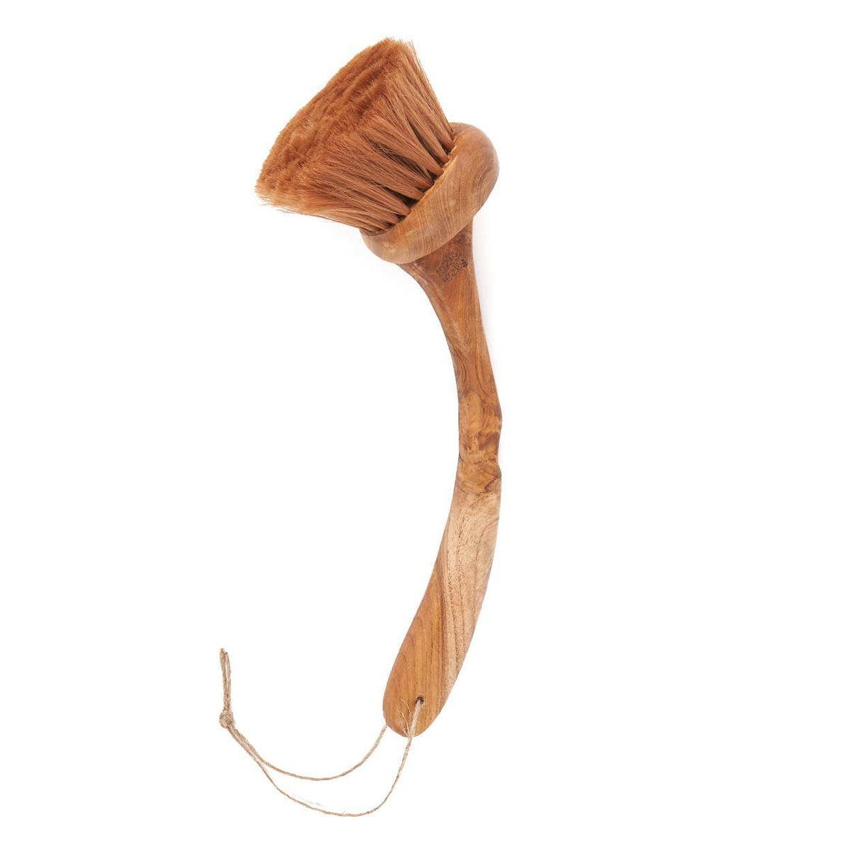 Bazar Bizar Teakhouten Borstel Hatra Naturel L9 cm